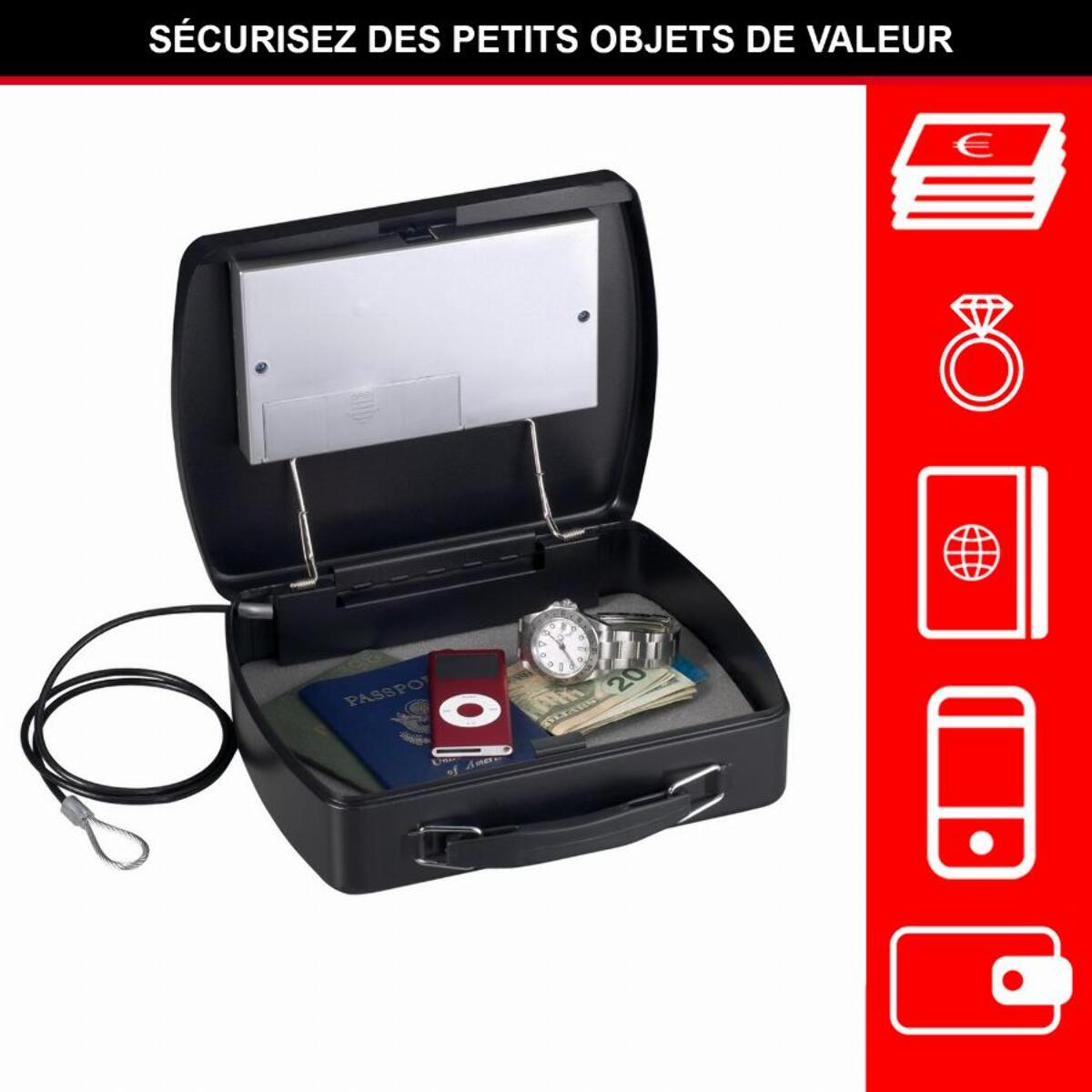 Coffre-fort à combinaison électronique MASTERLOCK portable et compact - P008EML