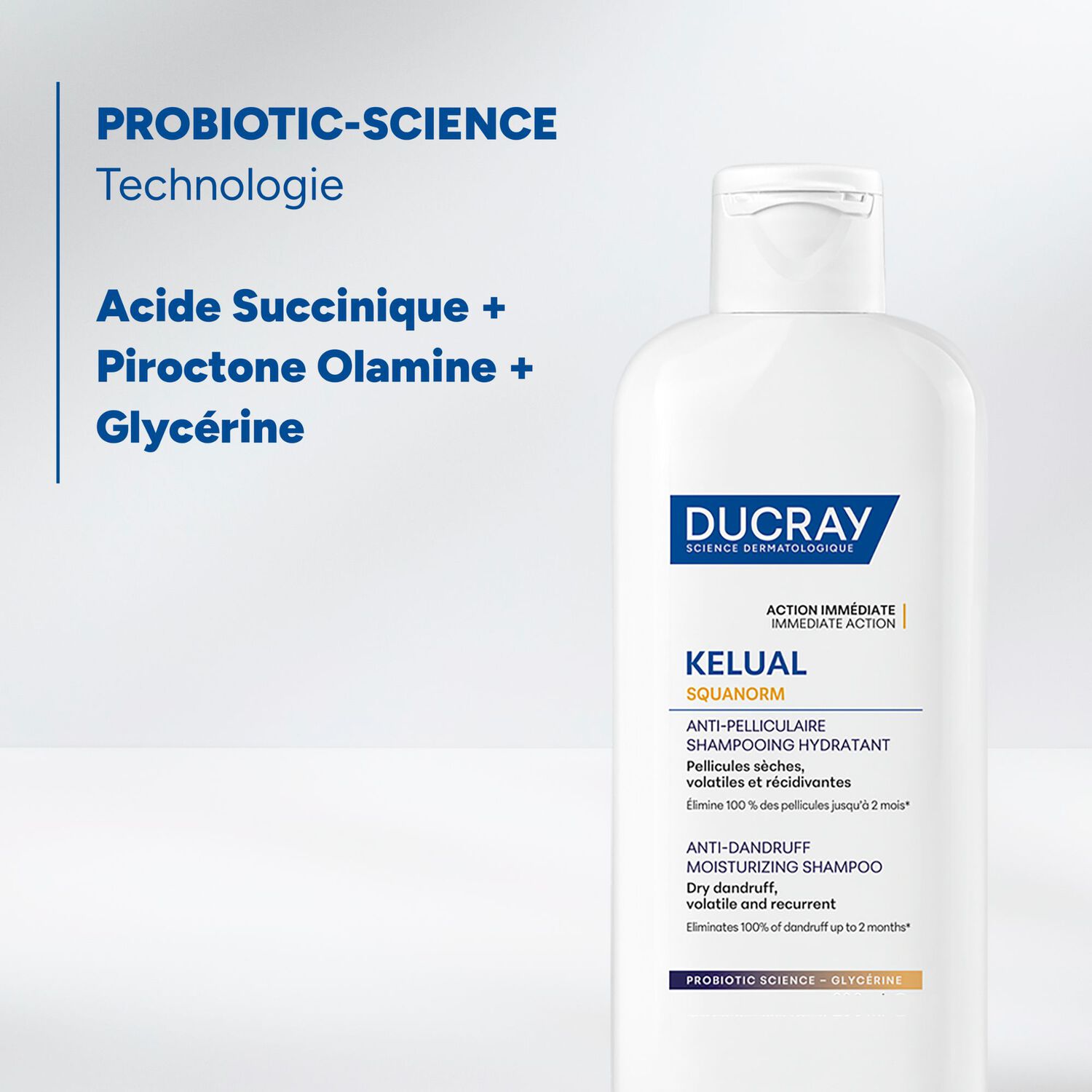 Kelual Squanorm - Shampooing Anti-Pelliculaire Hydratant