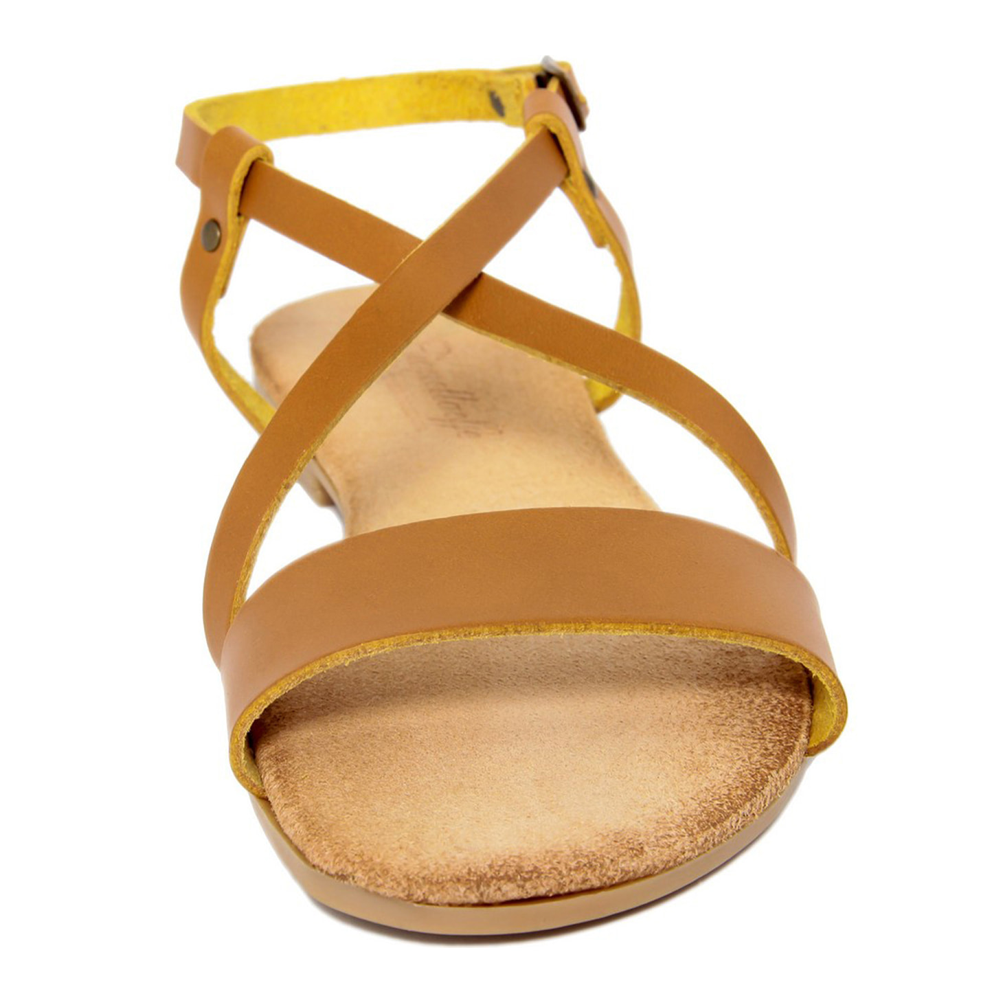 Sandalo flat Lionellaeffe ECCELLENZA TOSCANA Giallo