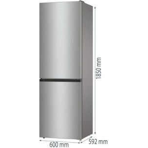 Réfrigérateur combiné GORENJE NRK61CS2XL4