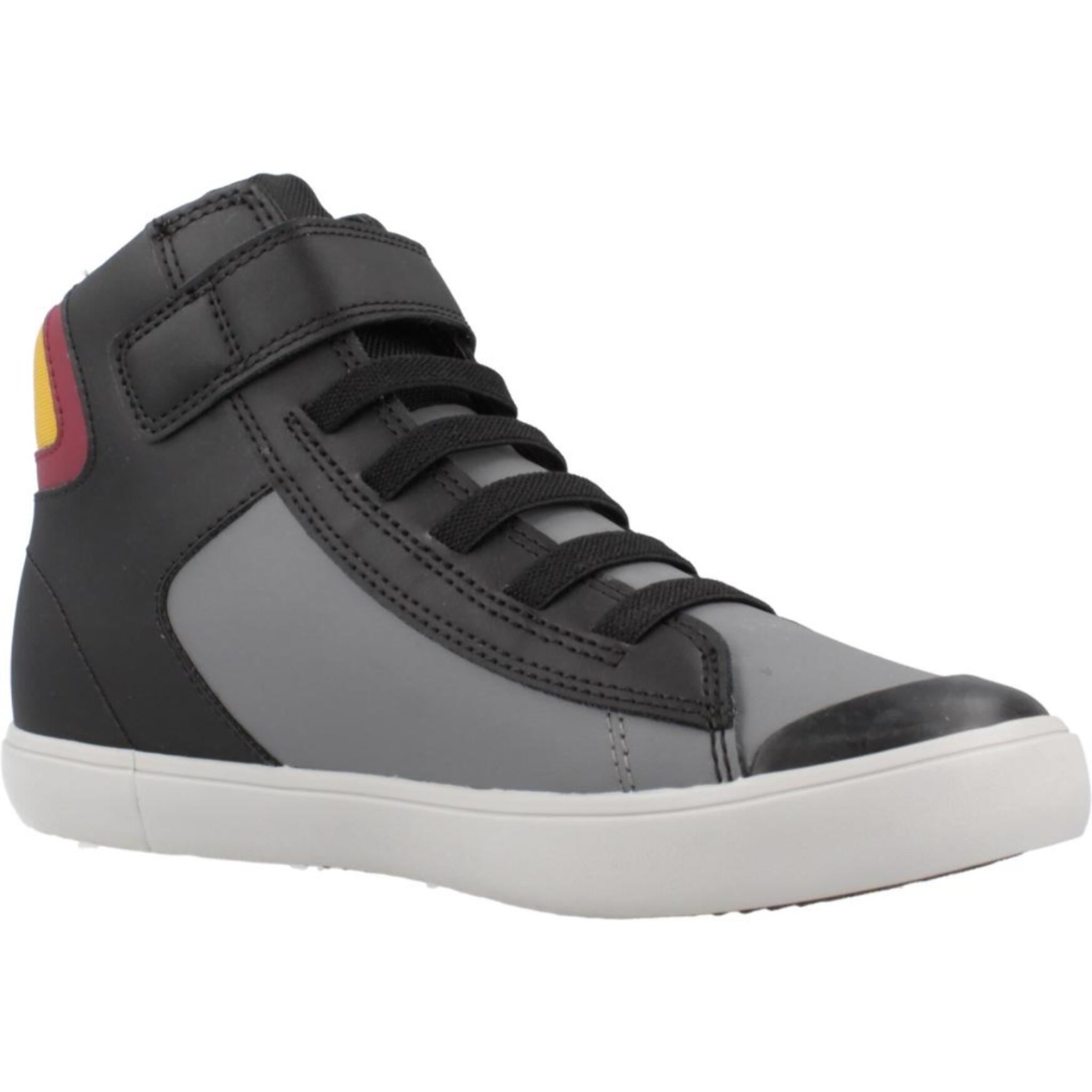 Zapatillas Niño de la marca GEOX  modelo J GISLI NEGRO