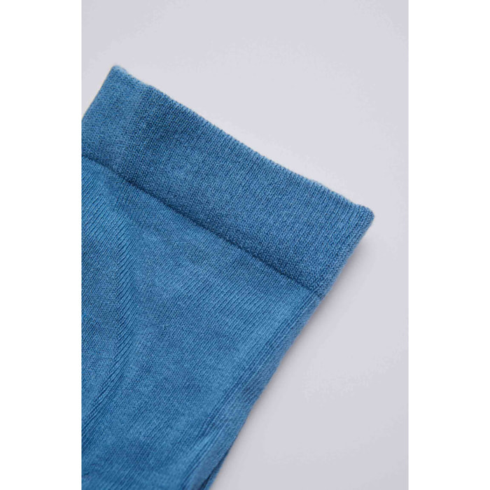 Collant classico azzurro