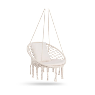 Hamac chaise macrame