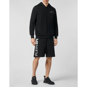 PLEIN SPORT Hooded Sweatjacket