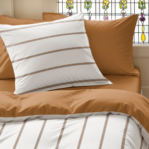 Housse de coussin Laroa ocre