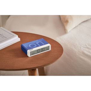 Réveil LEXON x Pantone Flip Classic Bleu