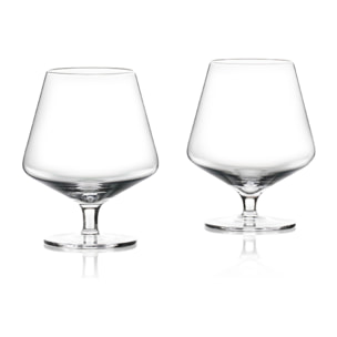 Set de 2 verres à cognac Rocks  45 cl