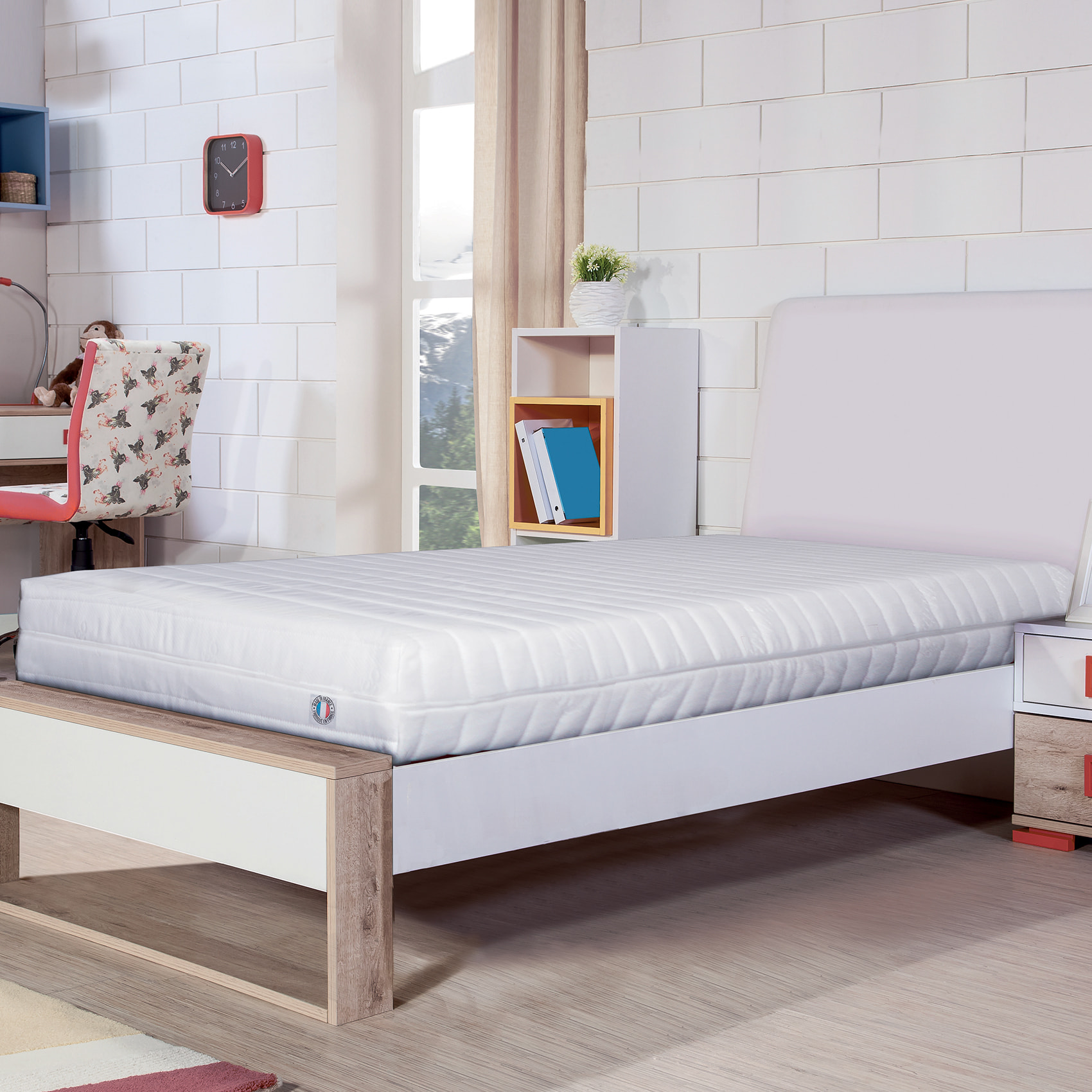 Matelas ferme Egio - Blanc