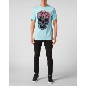 PHILIPP PLEIN T-Shirt Round Neck SKULL