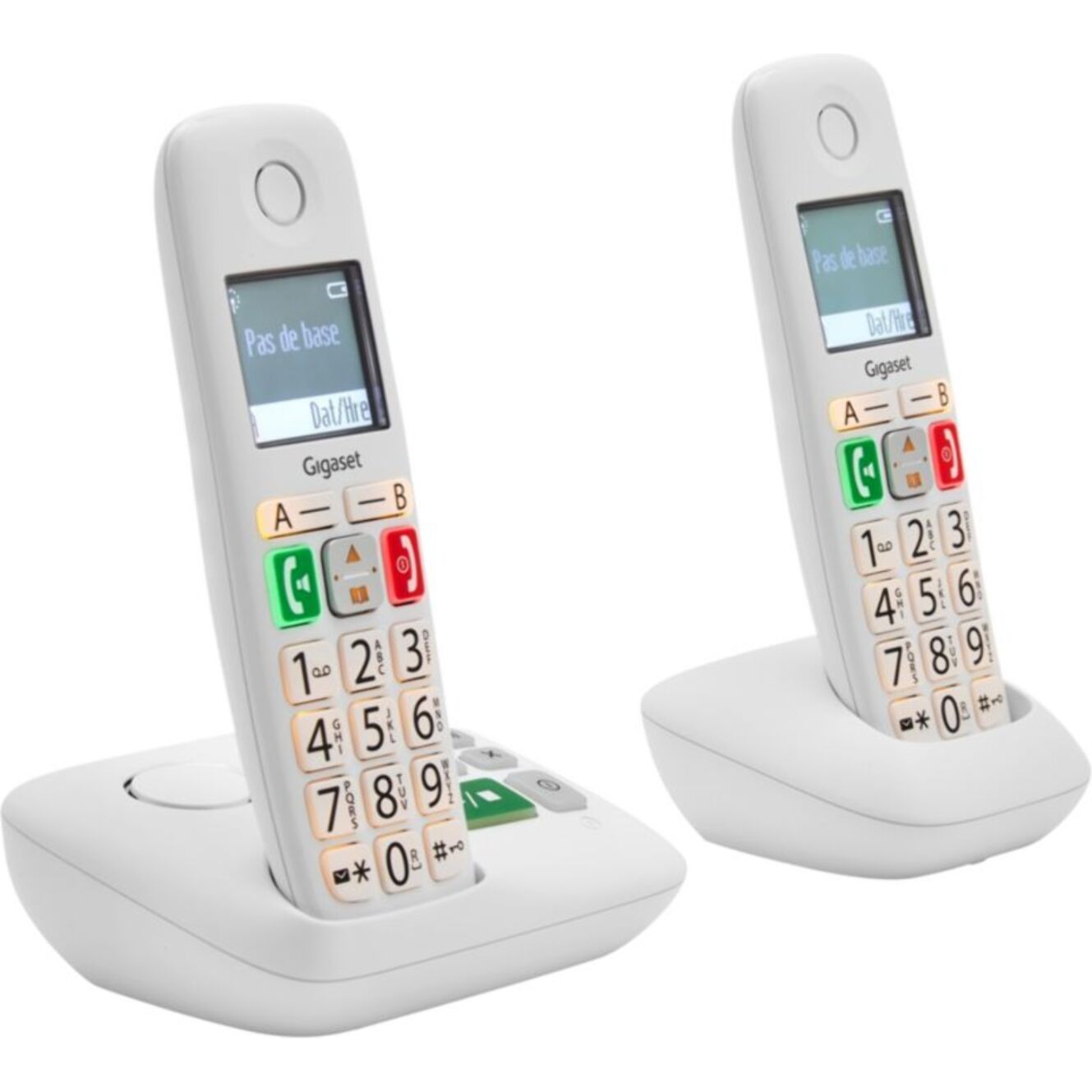 Téléphone sans fil GIGASET E290A Duo Blanc