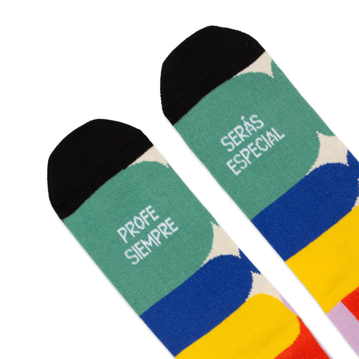 Calcetines "Profe siempre serás especial" talla 42-46
