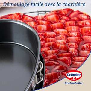 Moule à charnière en forme de cœur 25 cm Dr. Oetker