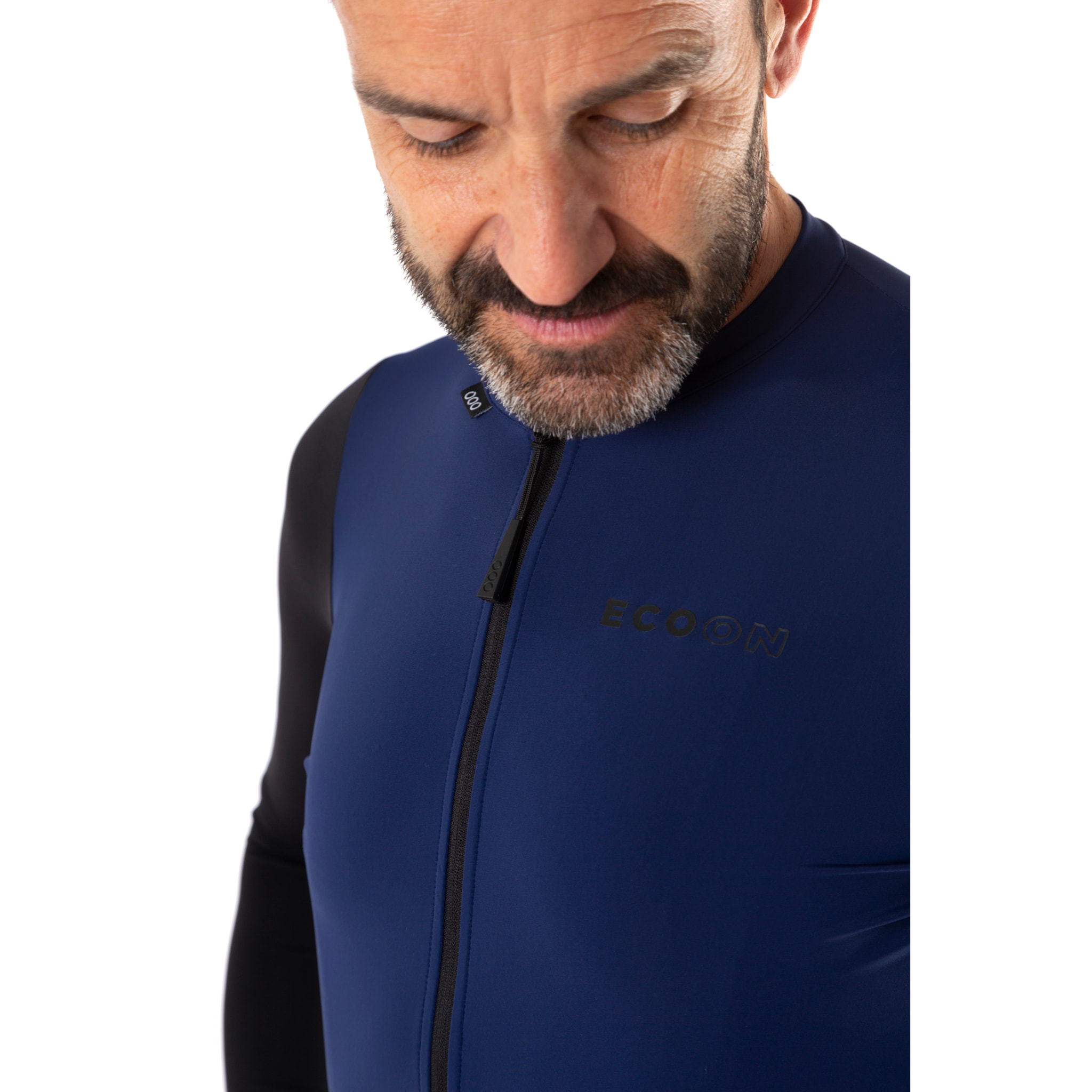 Maglia a maniche lunghe ECOON Bonneville in blu