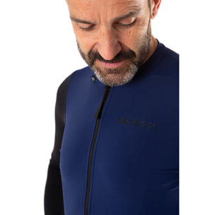 Maglia a maniche lunghe ECOON Bonneville in blu