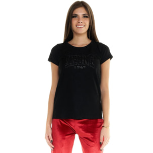 T-shirt Leone donna con maniche corte Scooter