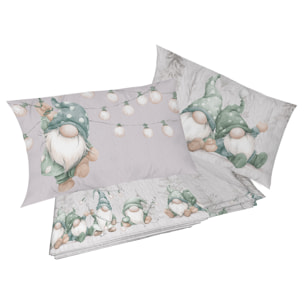 Completo letto nanetti eureka verde