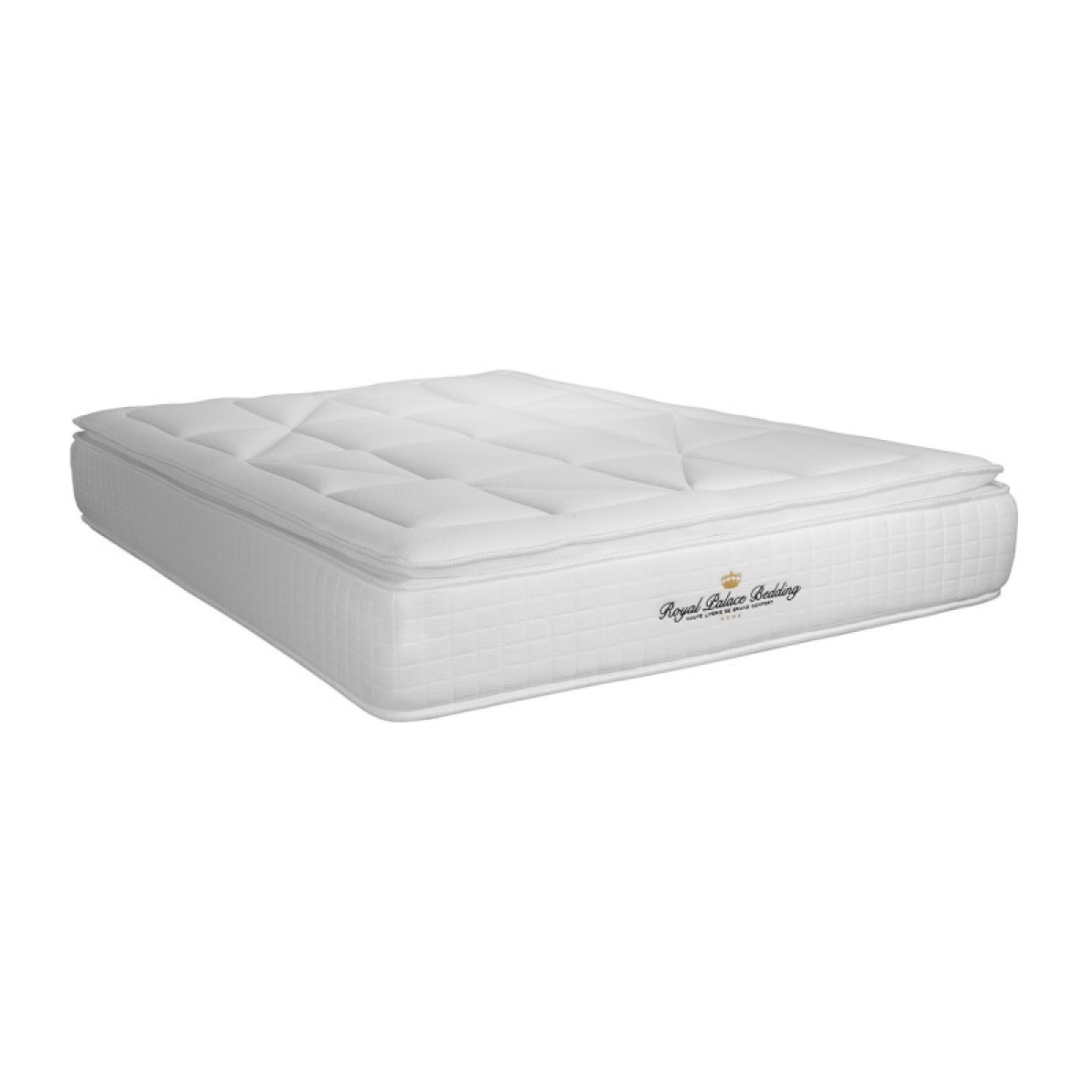 Matelas à Ressorts ensachés et mémoire de forme George V - 28cm d'épaisseurs et 7 zones de confort