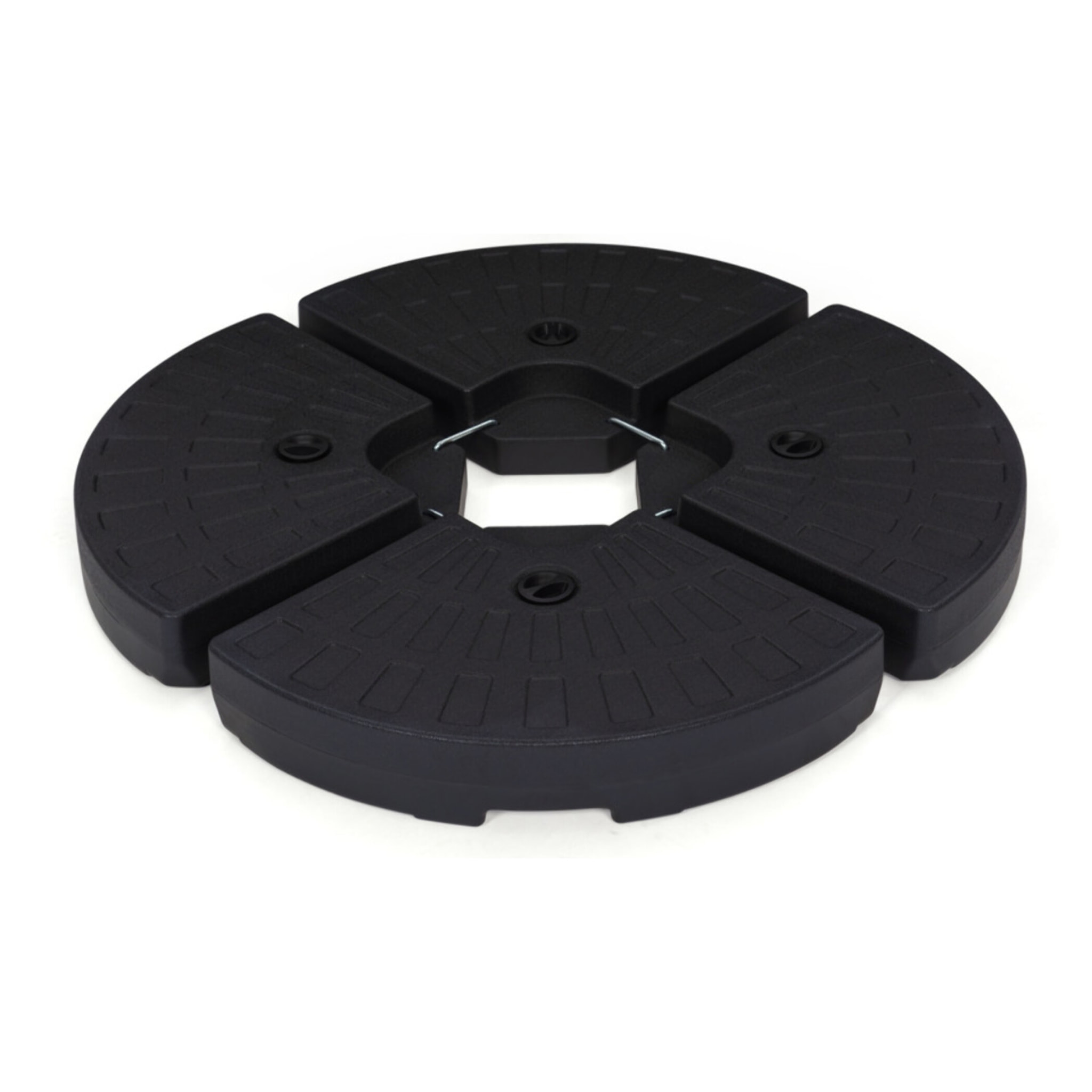 Dalle de parasol noire à lester