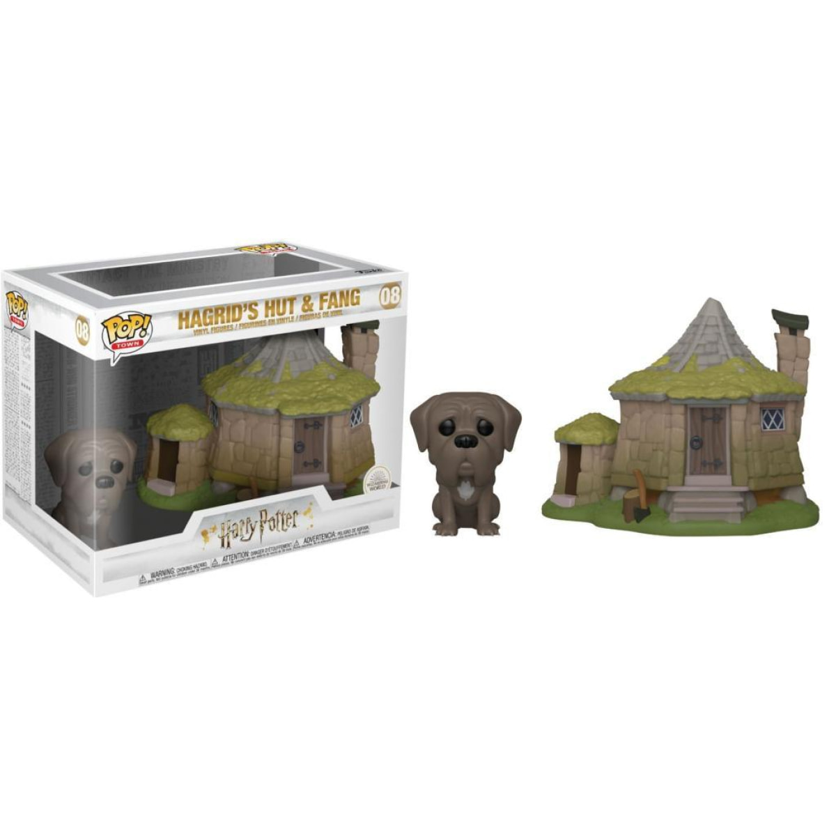 Harry Potter Funko POP Film Vinile Figura Capanna di Hagrid con Thor 12 x 10 cm