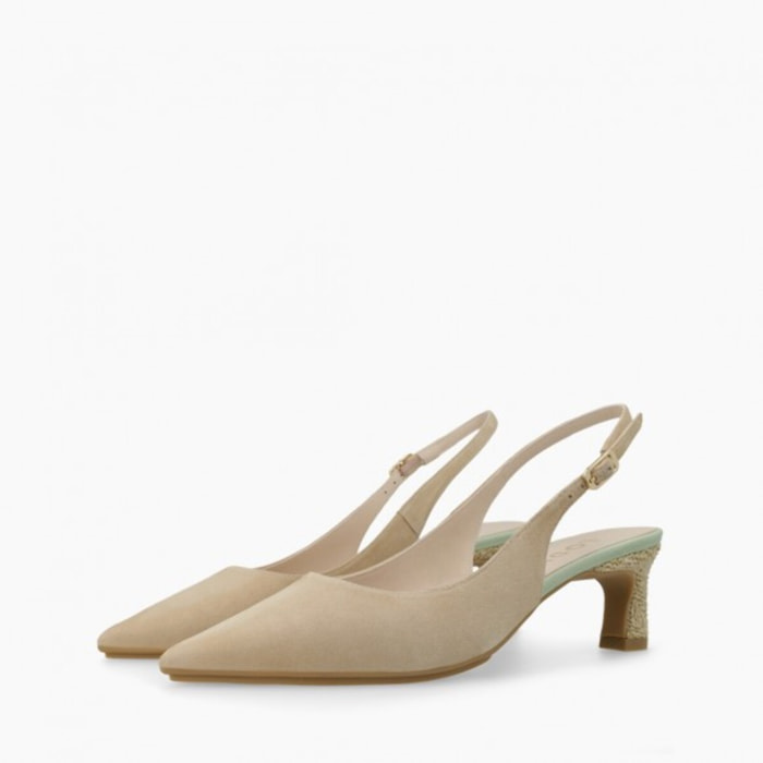 ZAPATOS DE SALÓN BEIGE CHELIN