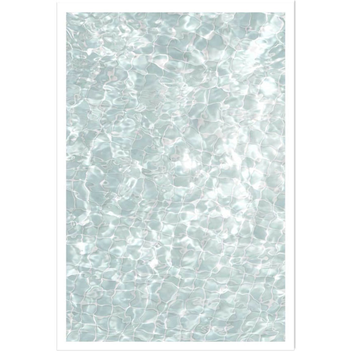 Poster au fond de la piscine Affiche seule