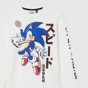 T-shirt stampa Sonic