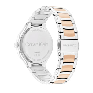Reloj Calvin Klein 25100049 Mujer Analogico Cuarzo con Correa de Acero inoxidable