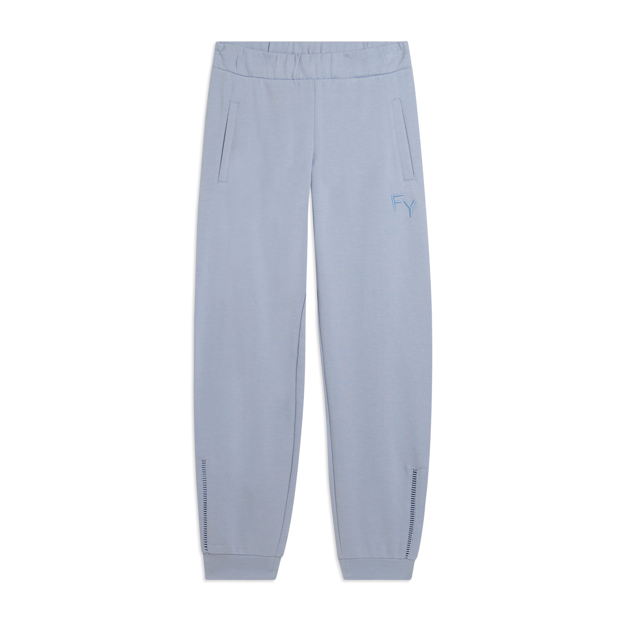 Pantaloni Sportivi Slim Fit con Coulisse e Dettagli Ricamati