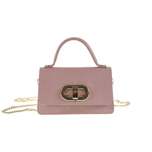 Borsa a mano da donna Made in Italy - Modello Aurélia Nova - 100% pelle - 19.5 x 10.0 x 7.0 cm