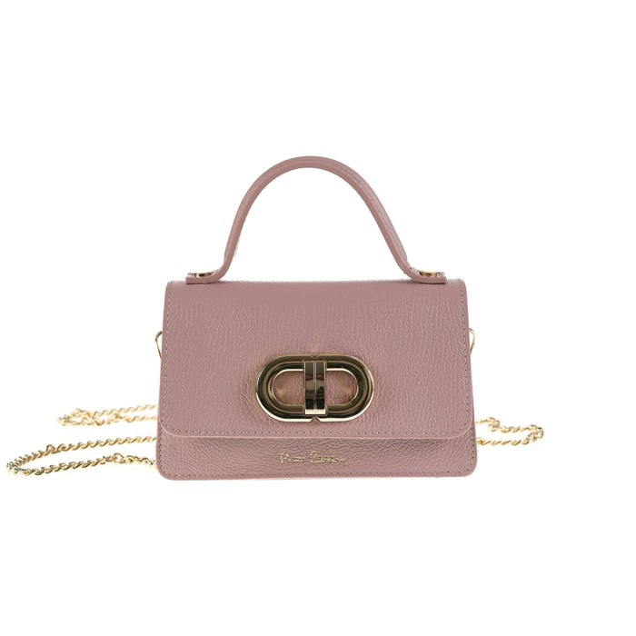 Borsa a mano da donna Made in Italy - Modello Aurélia Nova - 100% pelle - 19.5 x 10.0 x 7.0 cm