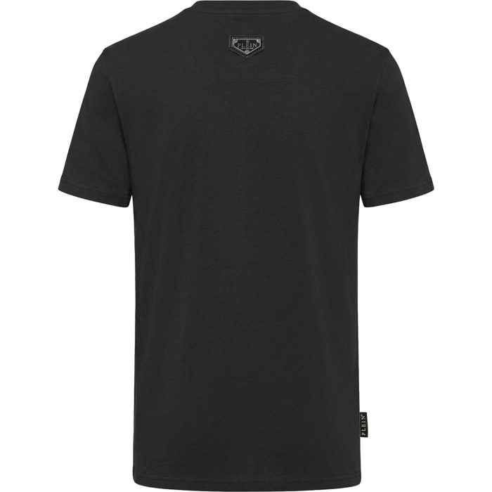 PHILIPP PLEIN Camiseta de cuello redondo y manga corta TEDDY