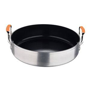 Skillet ø28cm aluminio forjado induccion compact