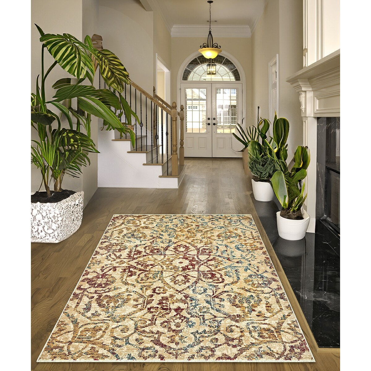 Tappeto Classico Stile Persiano Beige