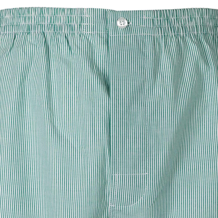 SHORTS GRINO cotone riga blu e bianca