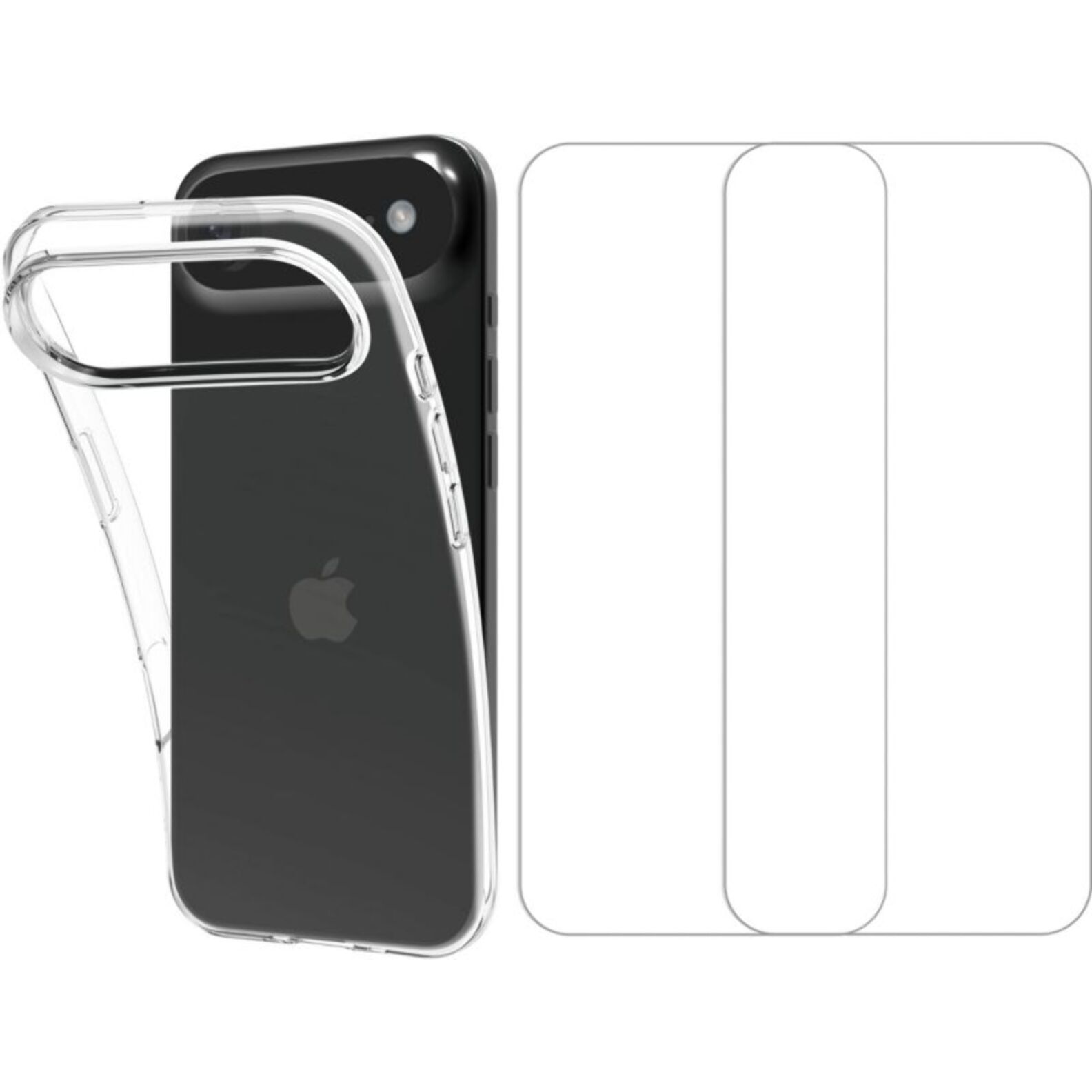 Pack ESSENTIELB iPhone Air coque + verre trempé X2