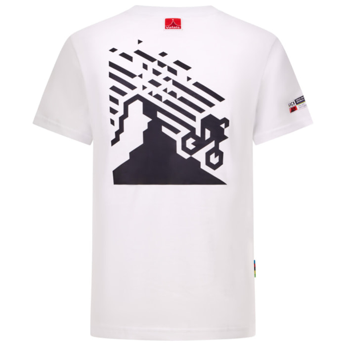 2025 Uci Mtb World Championships - T-Shirt - Bianco - Unisex