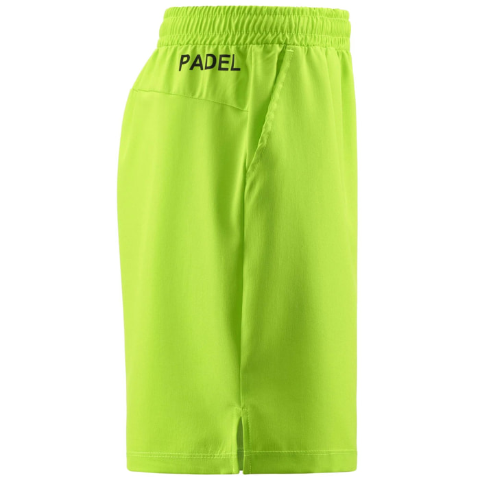 Pantaloncini Kappa Uomo KOMBAT PADEL DIVIOLO Verde