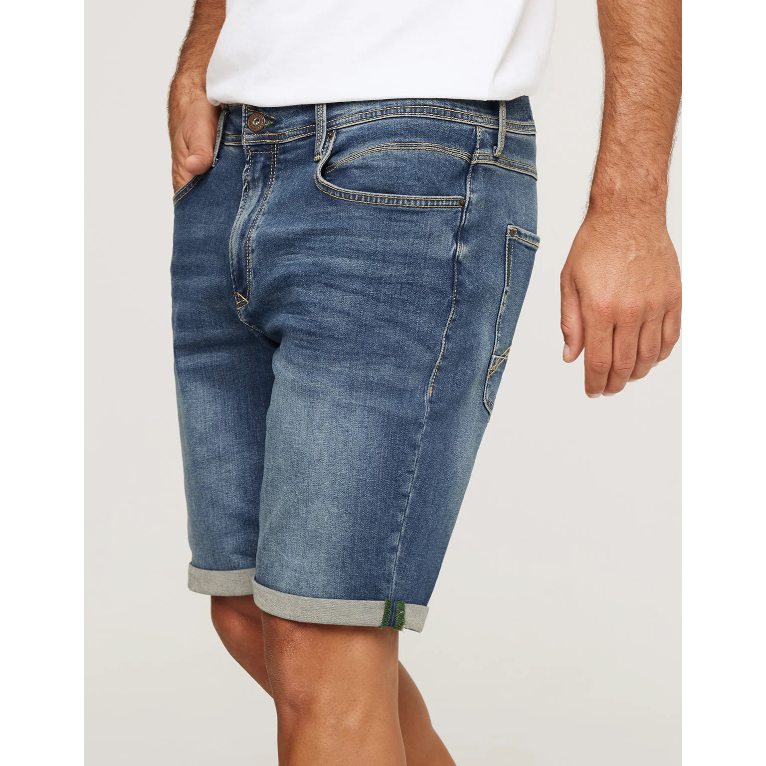 Bermuda Denim Oscuro- Caiman