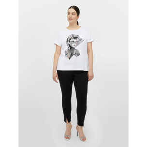 Fiorella Rubino - T-shirt stampata - Bianco