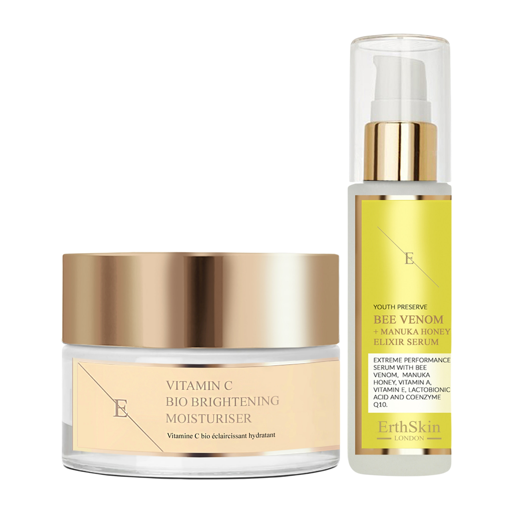 Hidratante Iluminador Bio Vitamina C + Suero Elixir