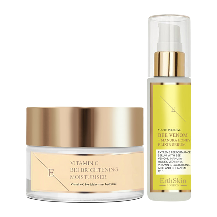 Hidratante Iluminador Bio Vitamina C + Suero Elixir