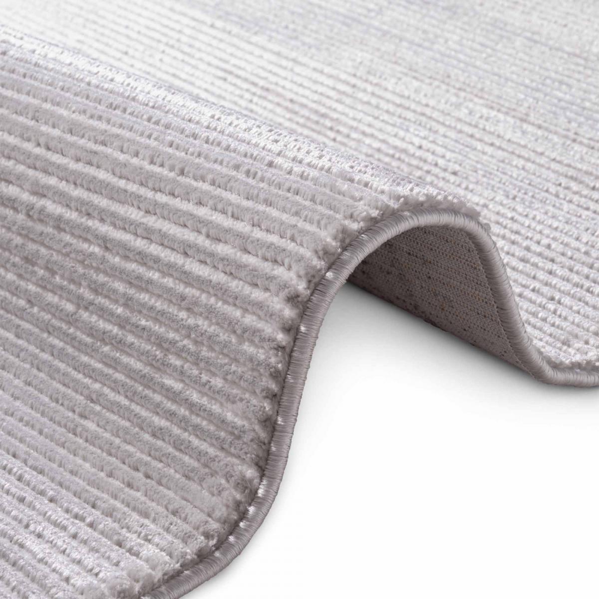 Tapis salon faux uni, poils ras, design épuré, orqo, confort