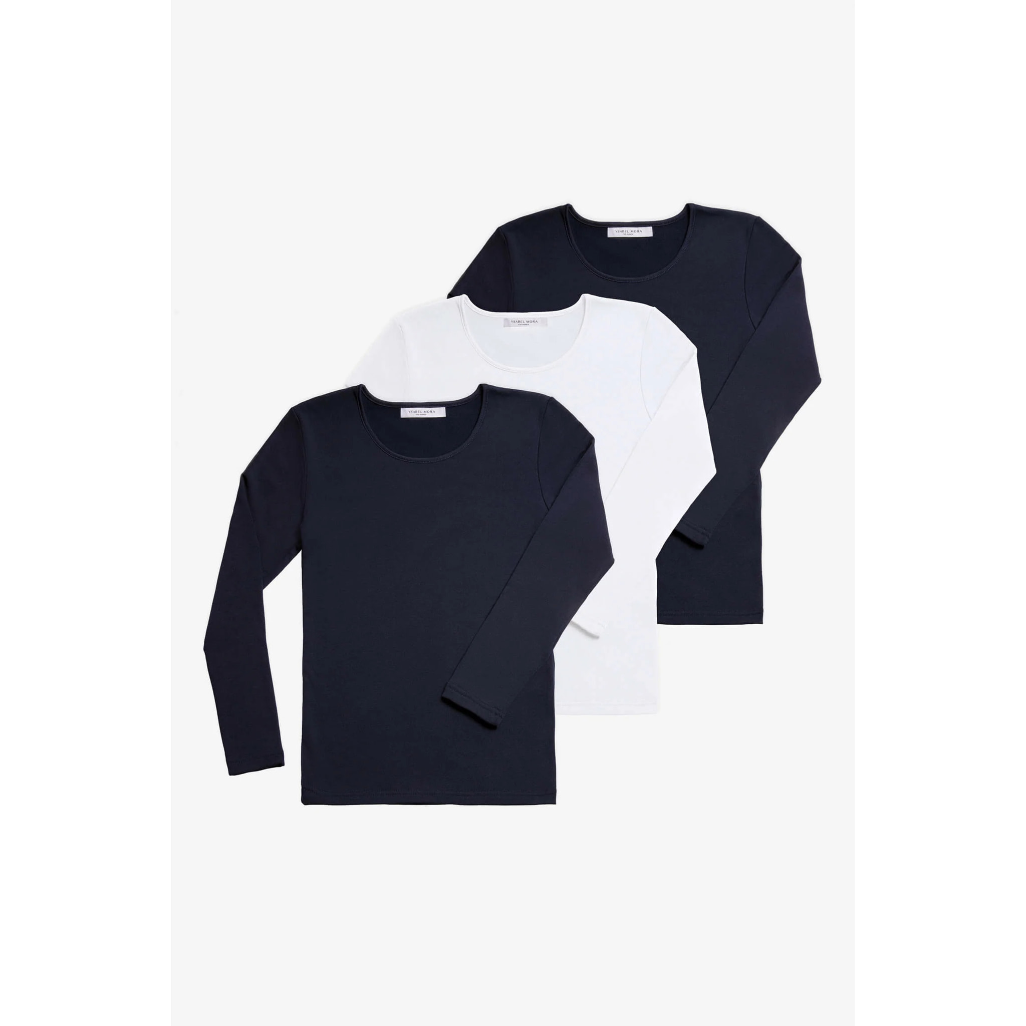 Confezione da 3 maglie termiche a maniche lunghe da donna