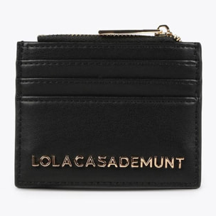 Portacarte nero e dorato