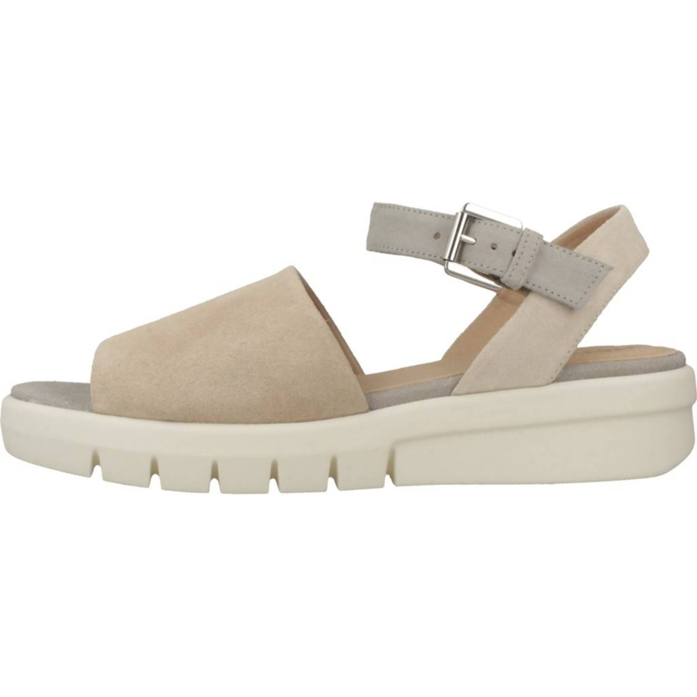 Sandalias Mujer de la marca GEOX  modelo D WIMBLEY SANDAL Light Brown