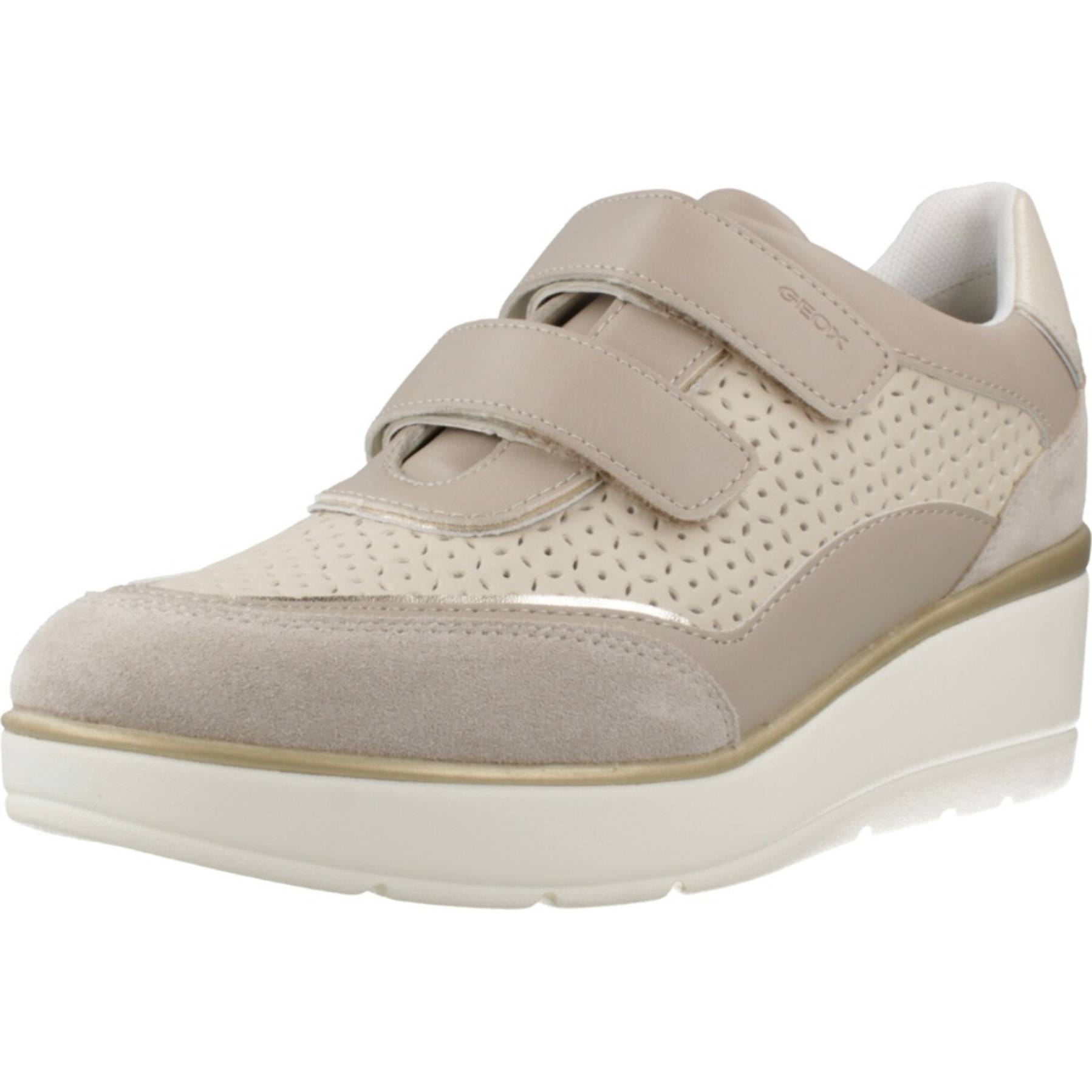 Sneakers de  Mujer de la marca GEOX  modelo D ILDE MARRON CLARO