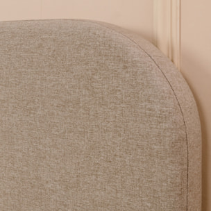 Lit Coffre NOVA tissu gris - Hypnia