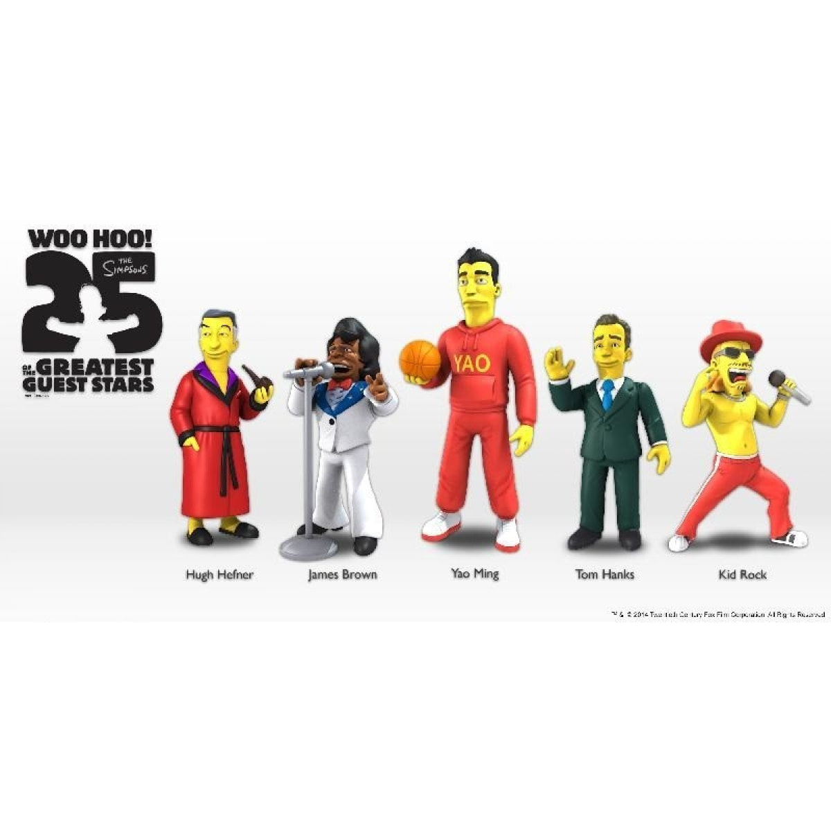 Simpson Hugh Hefner 25 Anniversario Serie 1 Figura 12,7 cm Action Neca