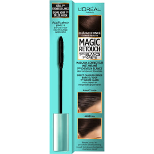 L'Oréal Paris Magic Retouch Mascara 1ers cheveux blancs Châtain foncé 8ml