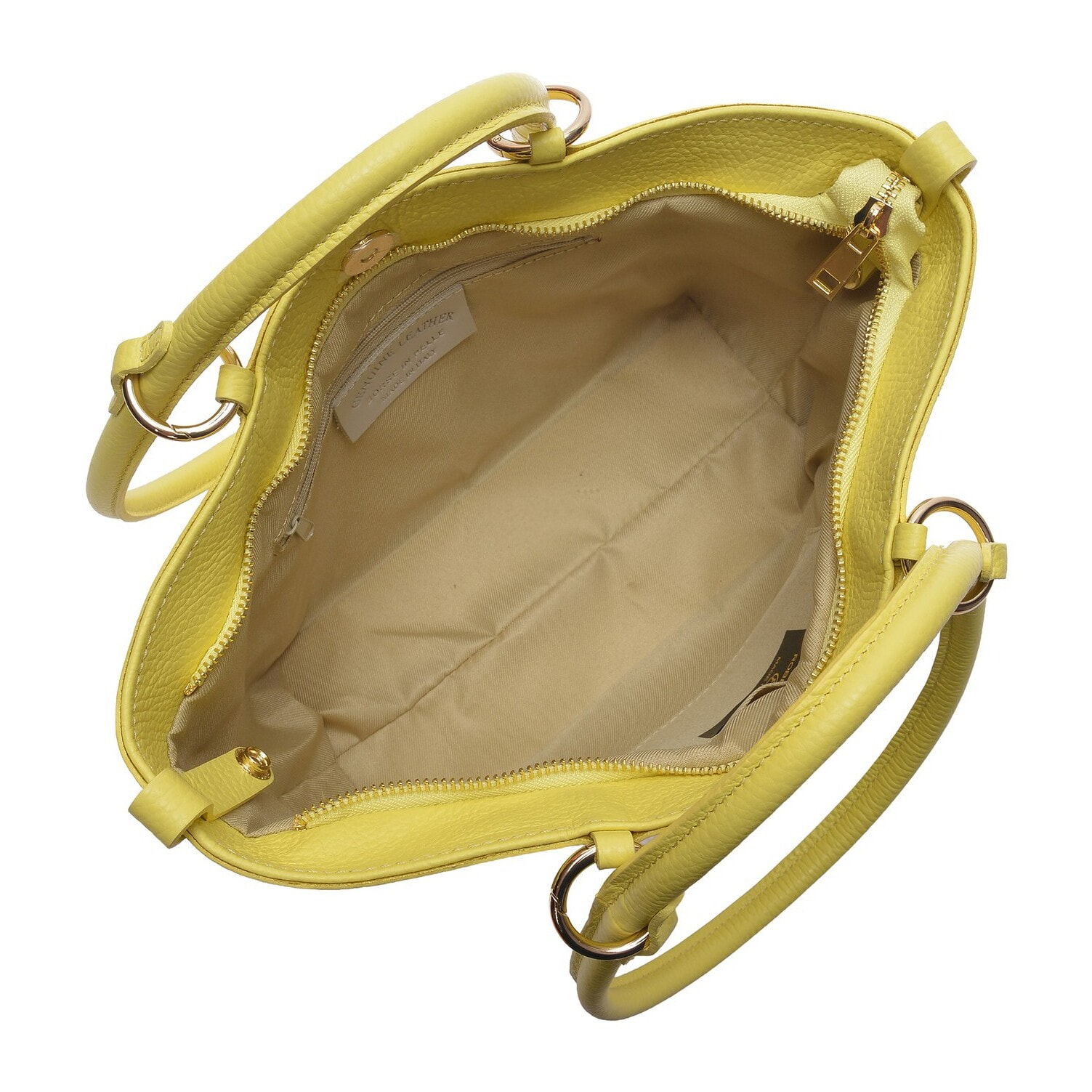 Borsa a mano Anna Luchini Giallo